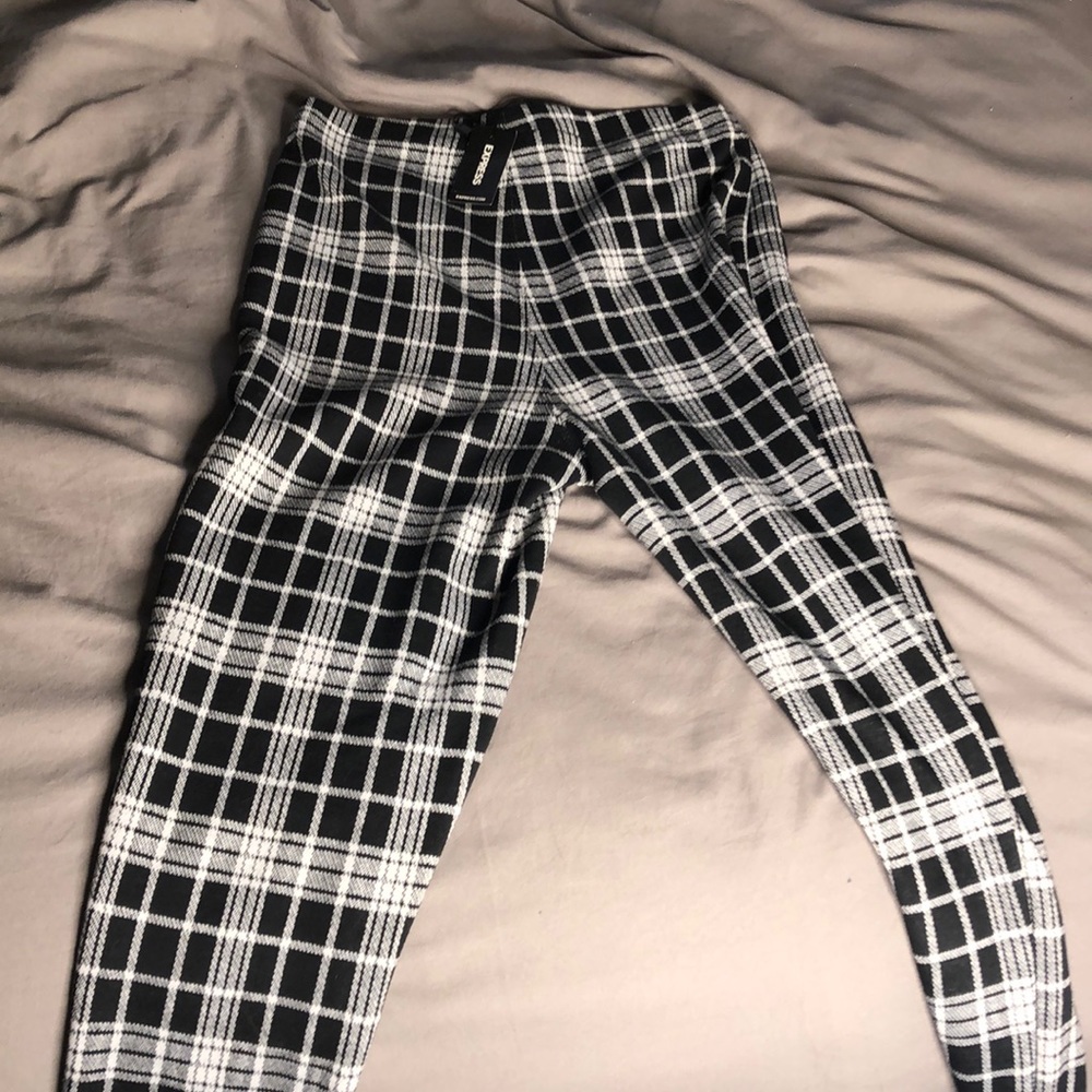 Express plaid pants
